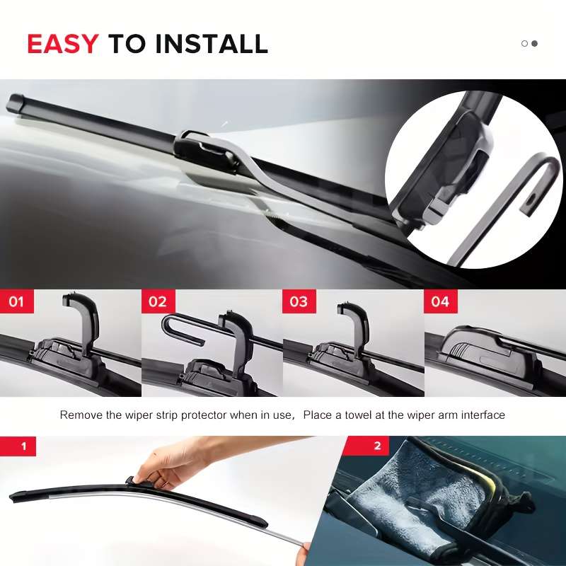 Windshield Wipers Model For Citroen C3 Mk1 2002 2009