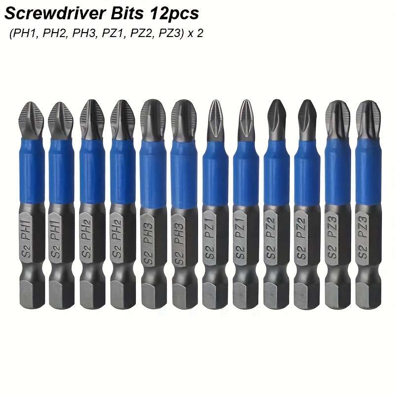 Screwdriver Bit Tool Set Quantity 12 Pieces