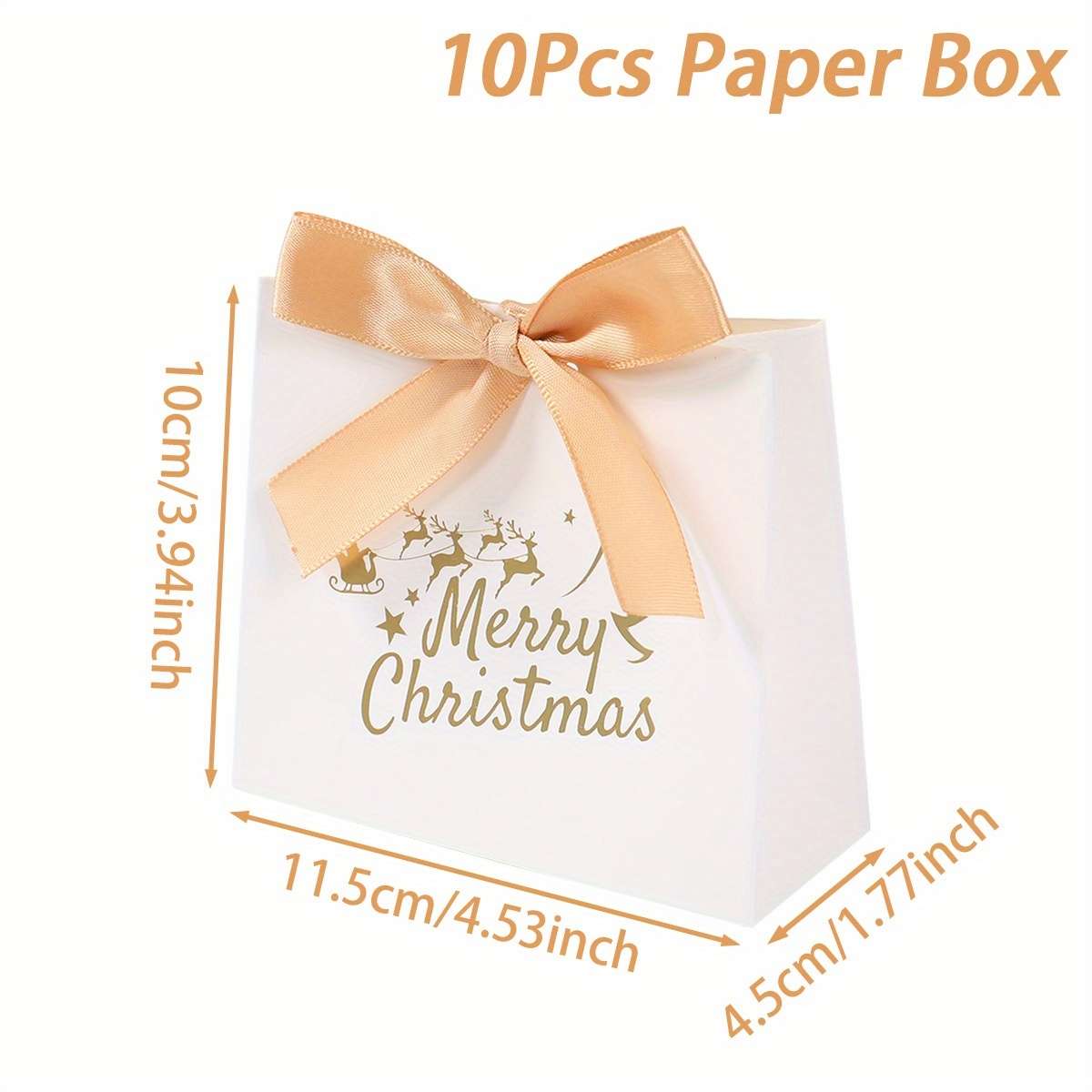 Christmas Gift Boxes Quantity 10Pcs