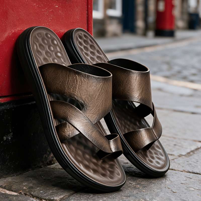 Sandals Color Black Size Uk 8