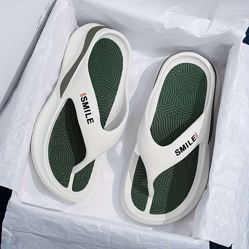 Men Slippers Summer Style Black Size Uk 4.5 To 5