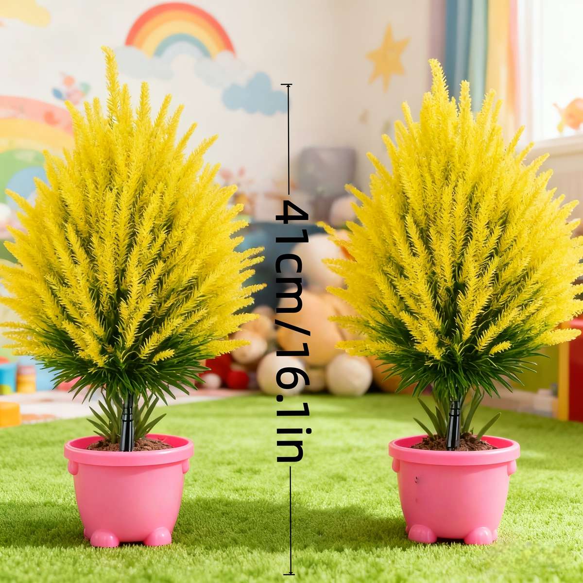 Simulated Flower Quantity 2Pcs