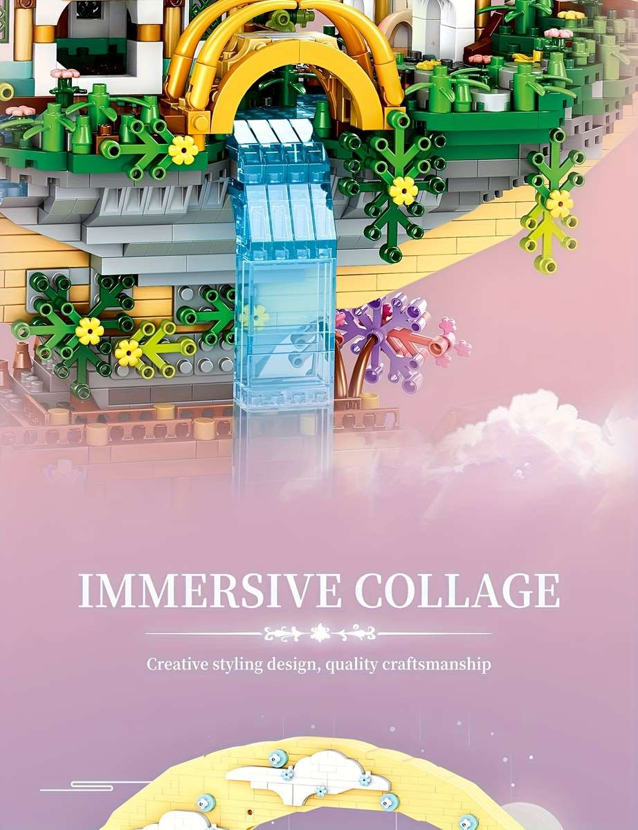 Building Toy Architectural Model Toy Set Model Guanghan Palace