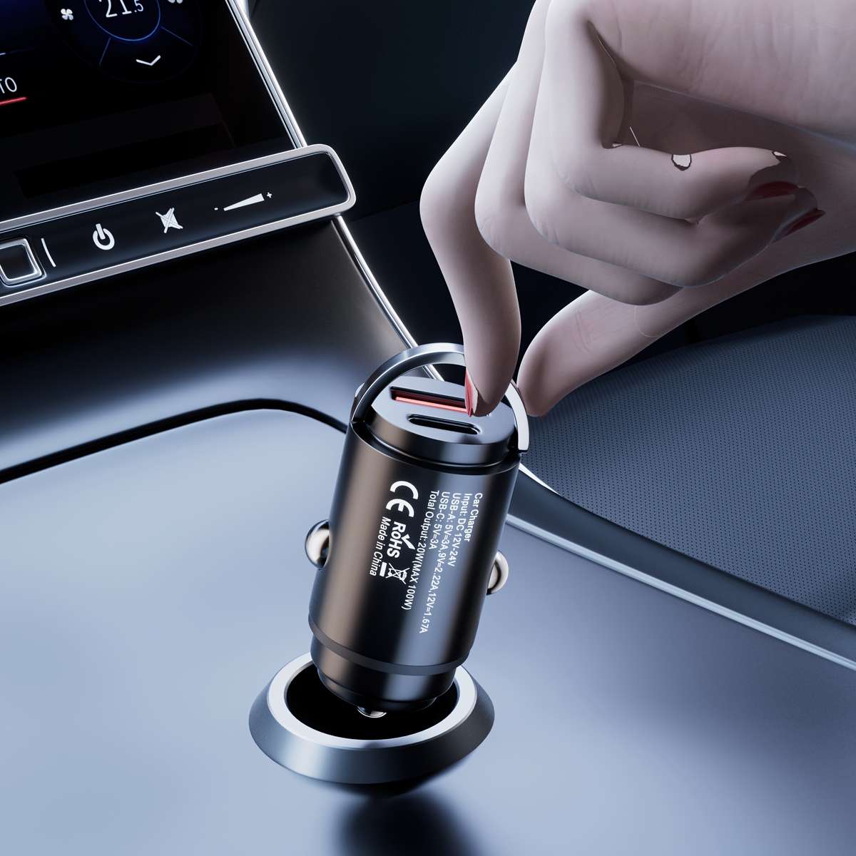 Charger Color Grey