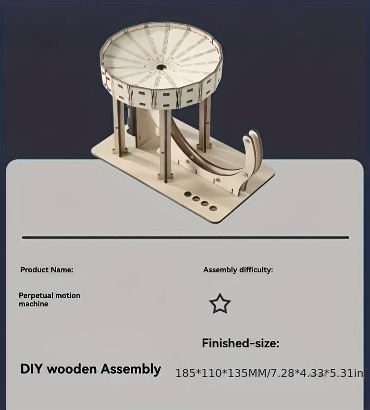 Building Toy Architectural Model Toy Set Model 3D Jigsaw Model Boxed Khaki