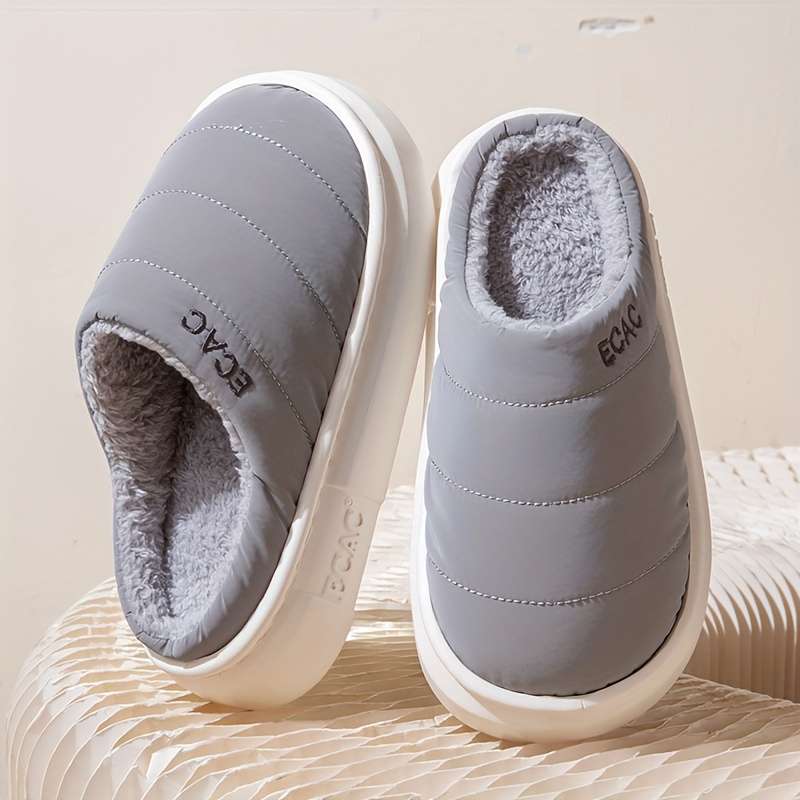 Cotton Slippers Color Grey Sizeuk 7.5-8