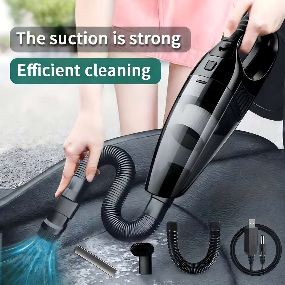 Vacuum Cleaner Color 4Kpa Super Strong Suction  Black