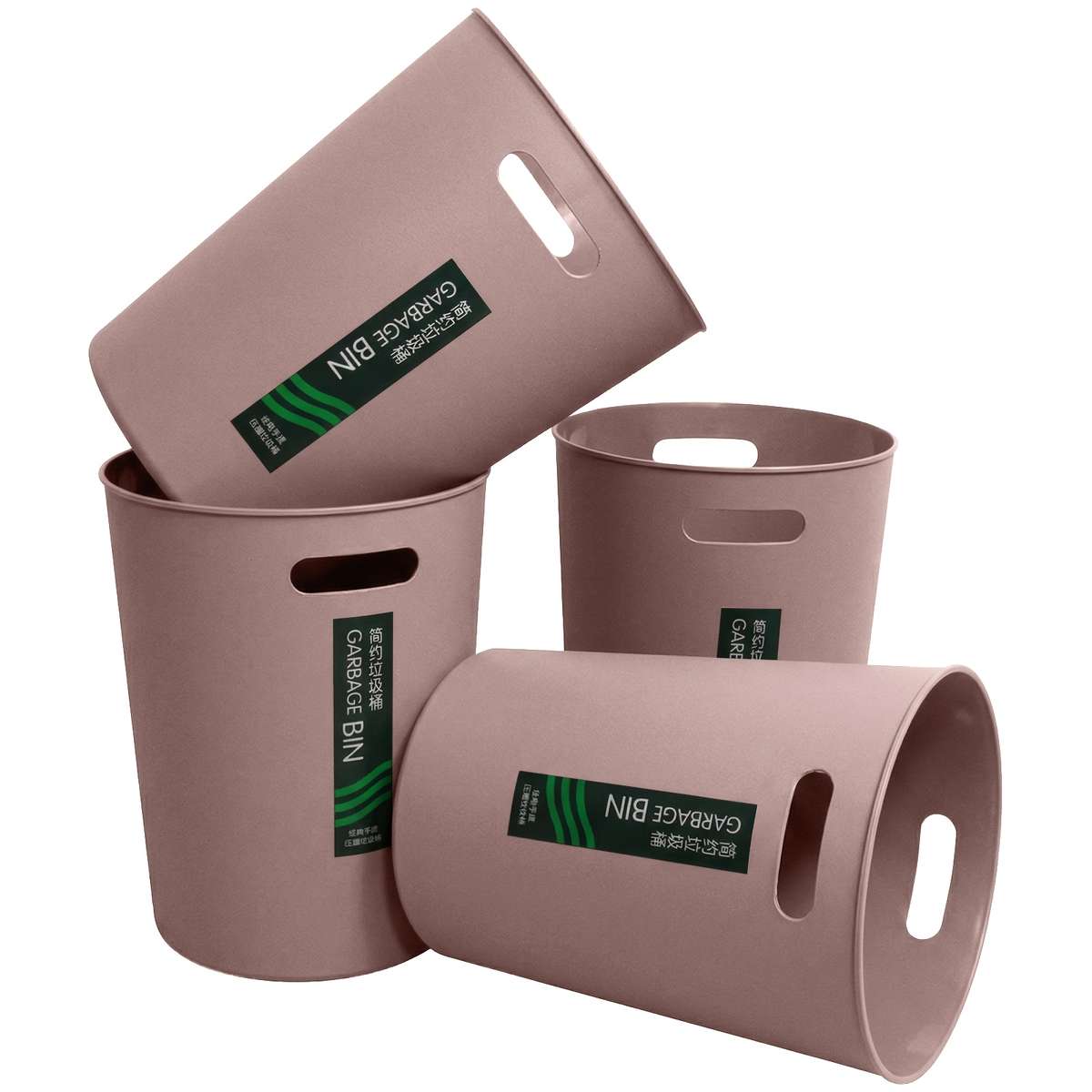 Garbage Can Color White Quantity2Pcs