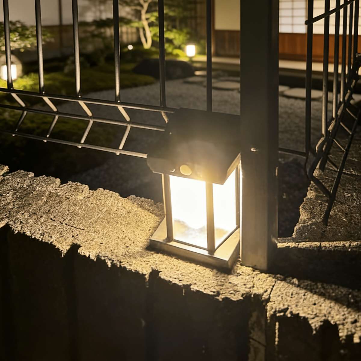 Solar Emergency Lights Quantity  Upgraded Lithium Battery  Sports Mode Sensing Column Light