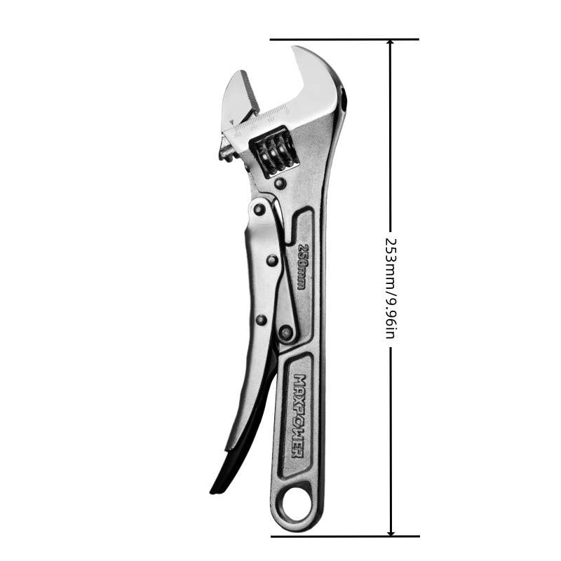 Maxpower Heavy Duty 10-inch Adjustable Wrench