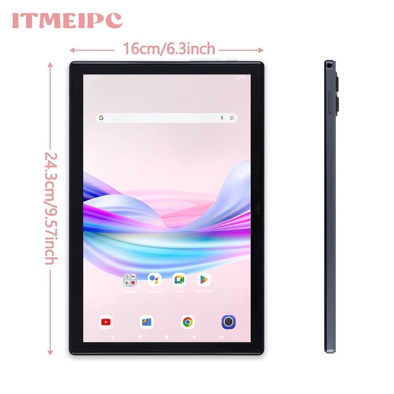 Ultra Thin Android Tablet With Expanded For Home Office Long Lasting Battery