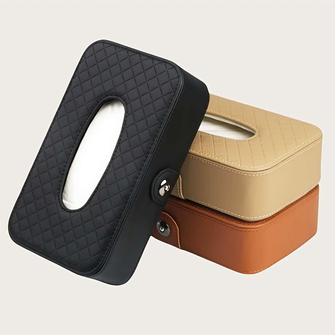 Car Tissue Box Color Black