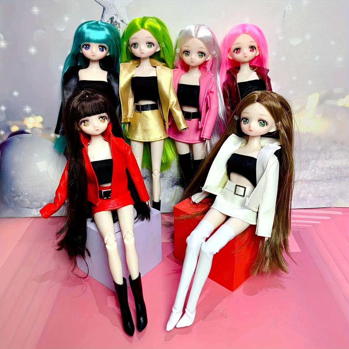 Plush Toyss Style White hair