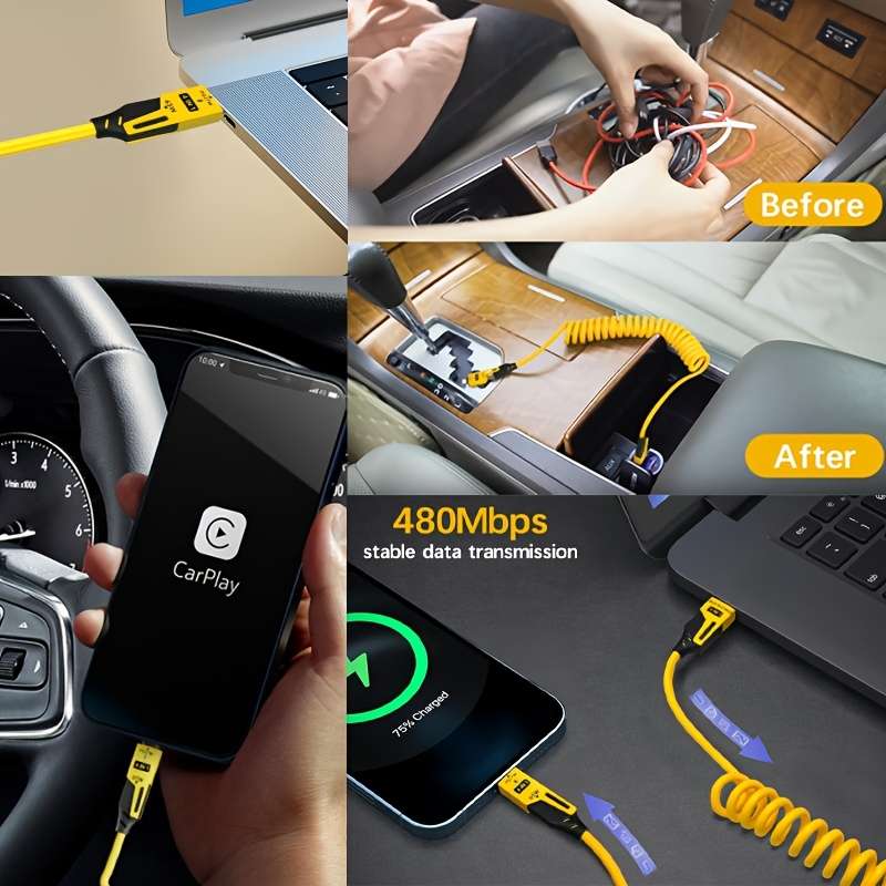 Charging Cable Quantity Purple Blue