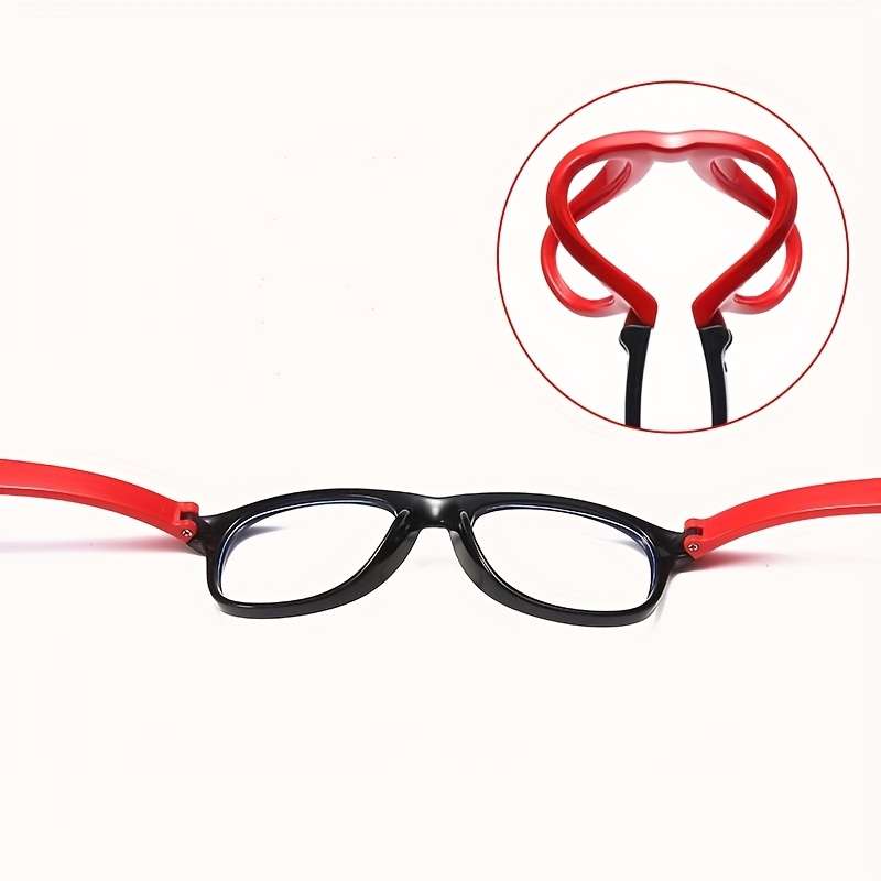 Kids Glasses Color Yellow Frame Purple Legs