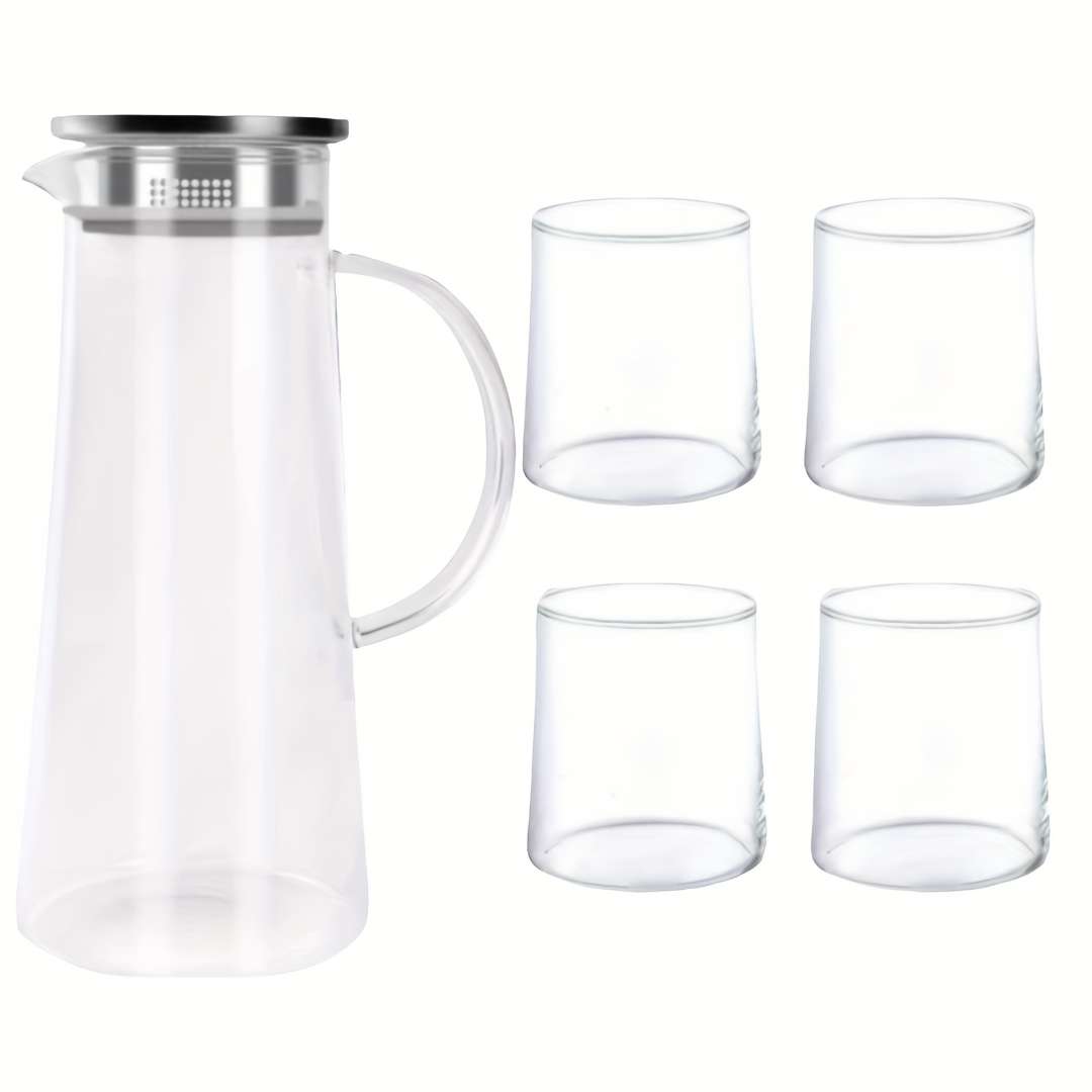 Water Cup Color Ash Grey Quantity7 Pcs 1 Jug 6 Cups