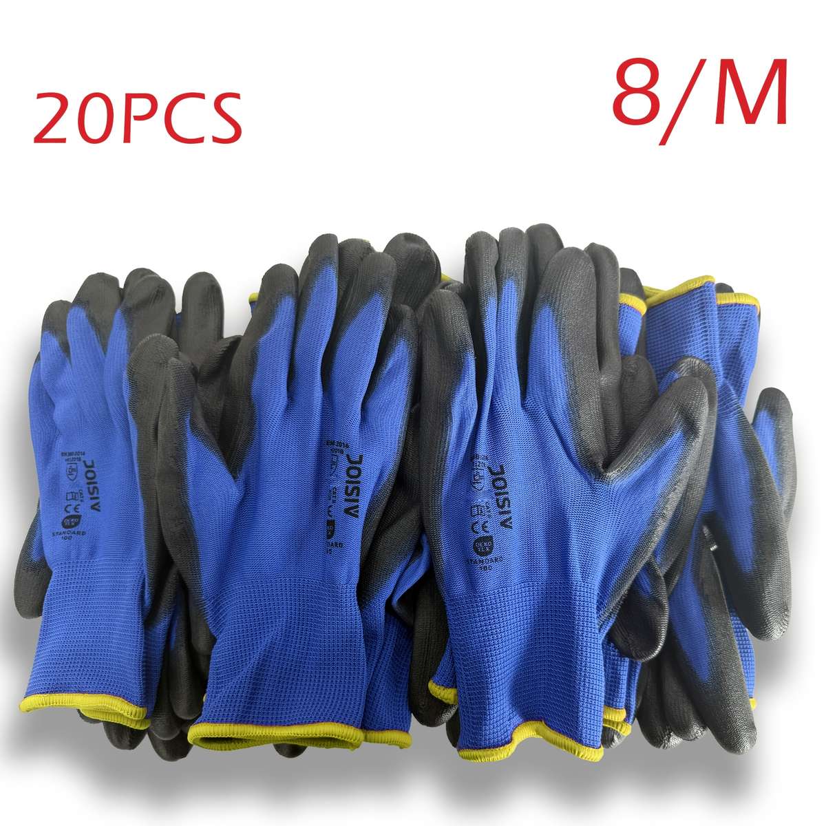 Work Gloves Color Red10 Pairs Size7S