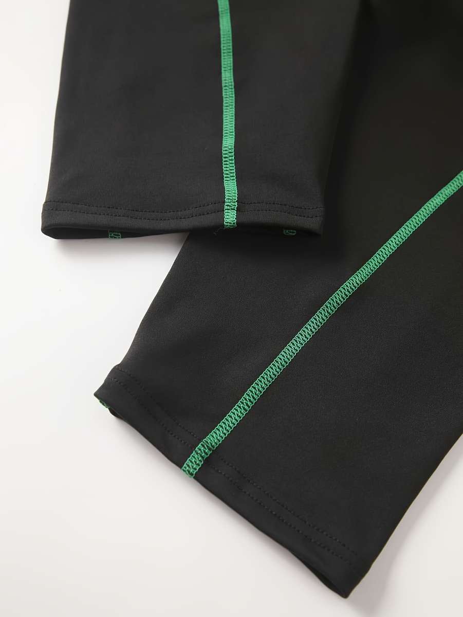 Thermal Underwear Color Black Orange Line Sizes
