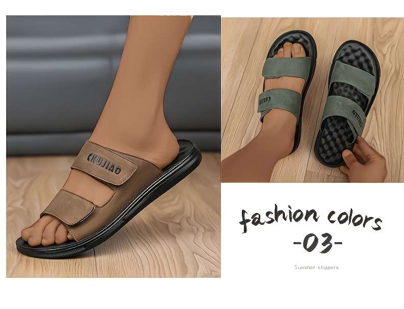 Sandals Color Light Brown 1 Size Uk 10 Wide