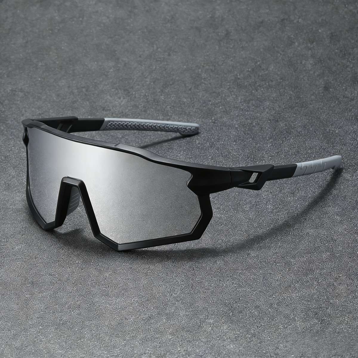 Cycling Glasses Color Black Frame Red Coating