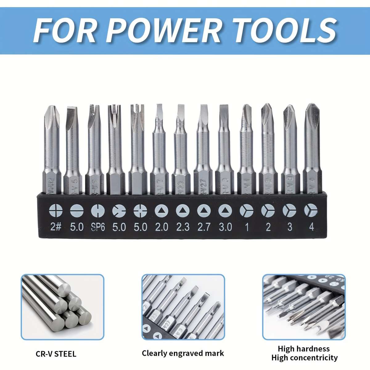 Screwdriver Bit Tool Set Items 13 Pcs Set