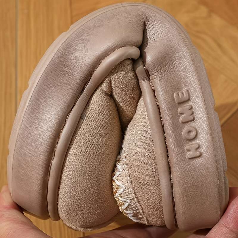 Cotton Slippers Color Grey Sizeuk 3.5-4