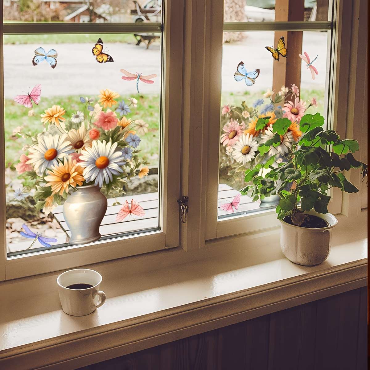 Window Stickers Size 30*30Cm*2Pcs