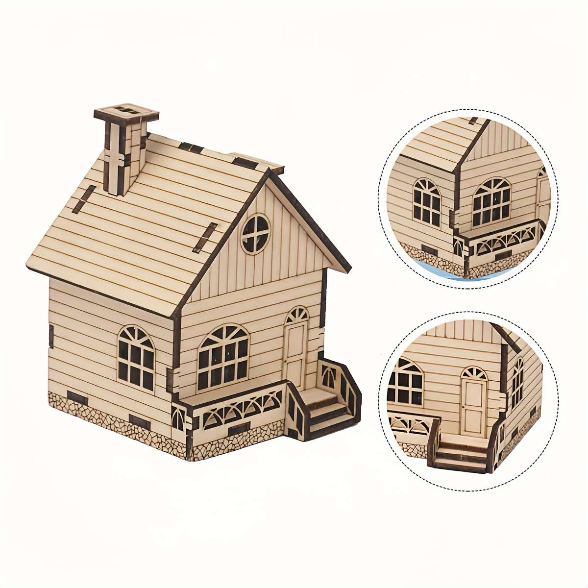 Building Toy Architectural Model Toy Set Quantity 2 Sets