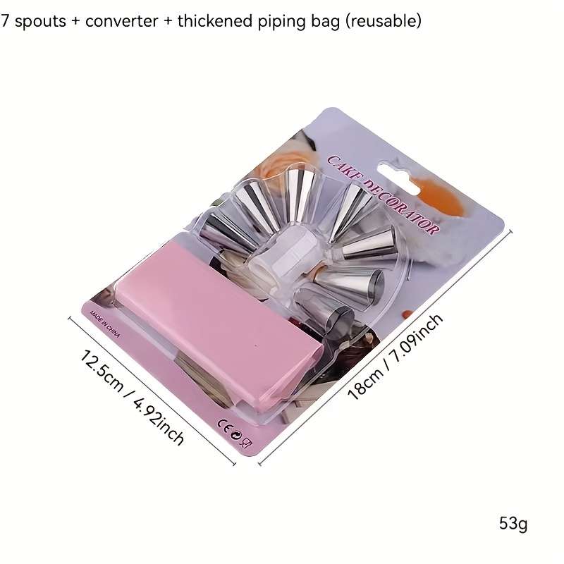 Piping Nozzle Items 7 Add Converter