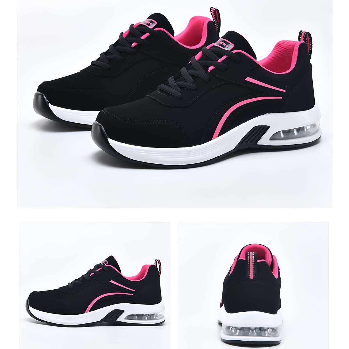 Sneakers Color Black Pink Sizeuk 7.5