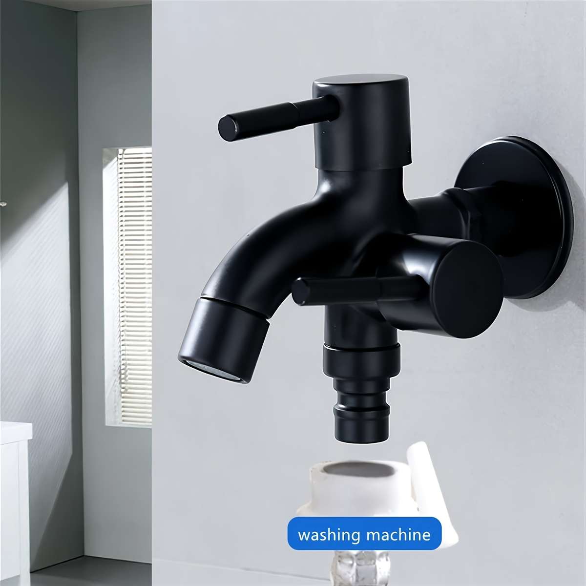 Heavy-Duty Outdoor Faucets Silvery