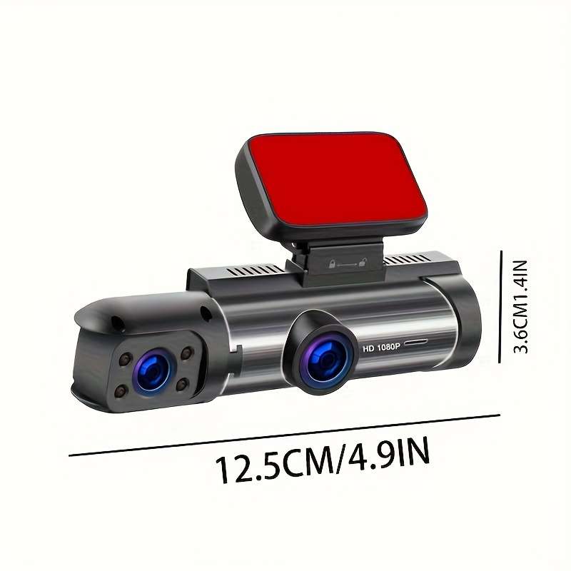 Exclusive Gyioeupt Dual Camera Dash Cam For Cars Front Inside Ir Night Vision