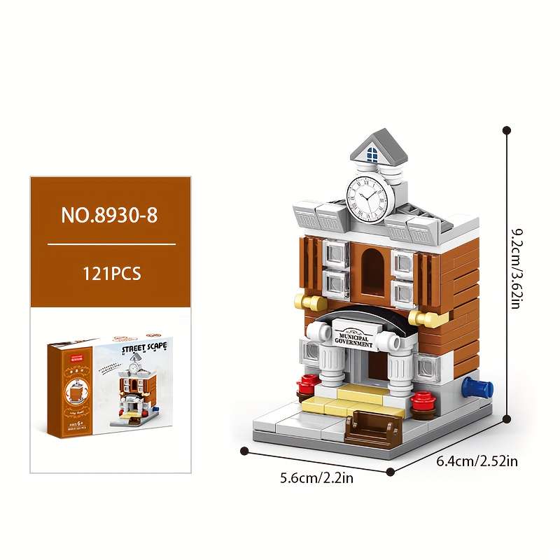3D Model Desktop Ornament Items City Hall89308