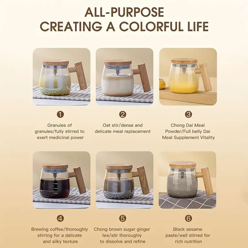 Water Cup Color Wood Grain 400Ml