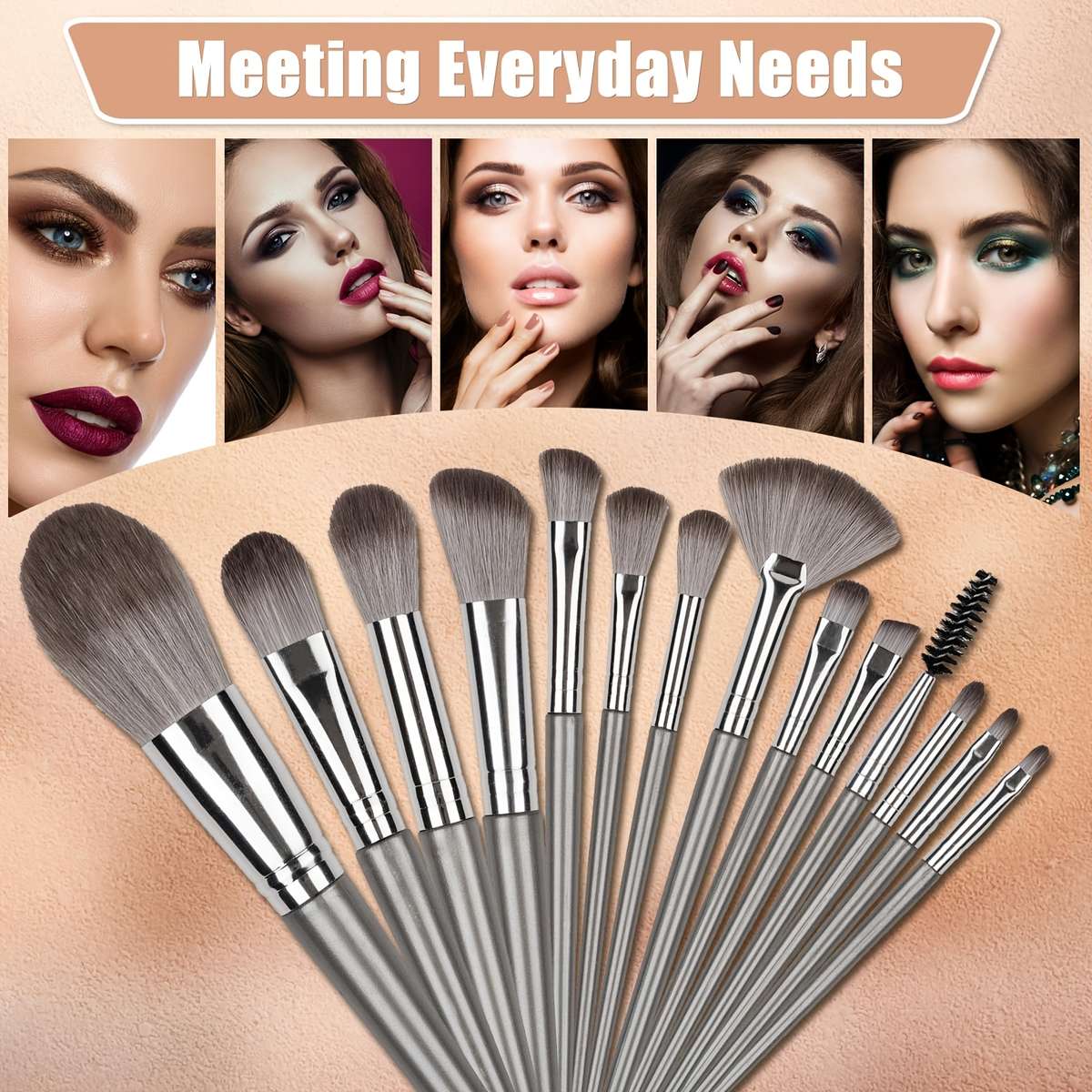 Makeup Brush Set Quantity 18Pcs