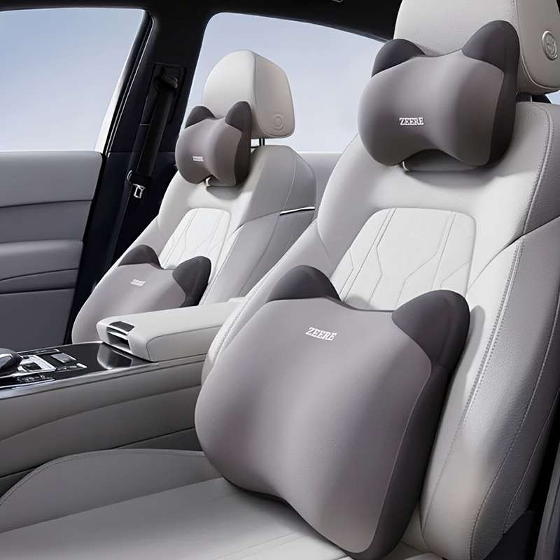 Car Seat Cushion Headrest  2 Pcs