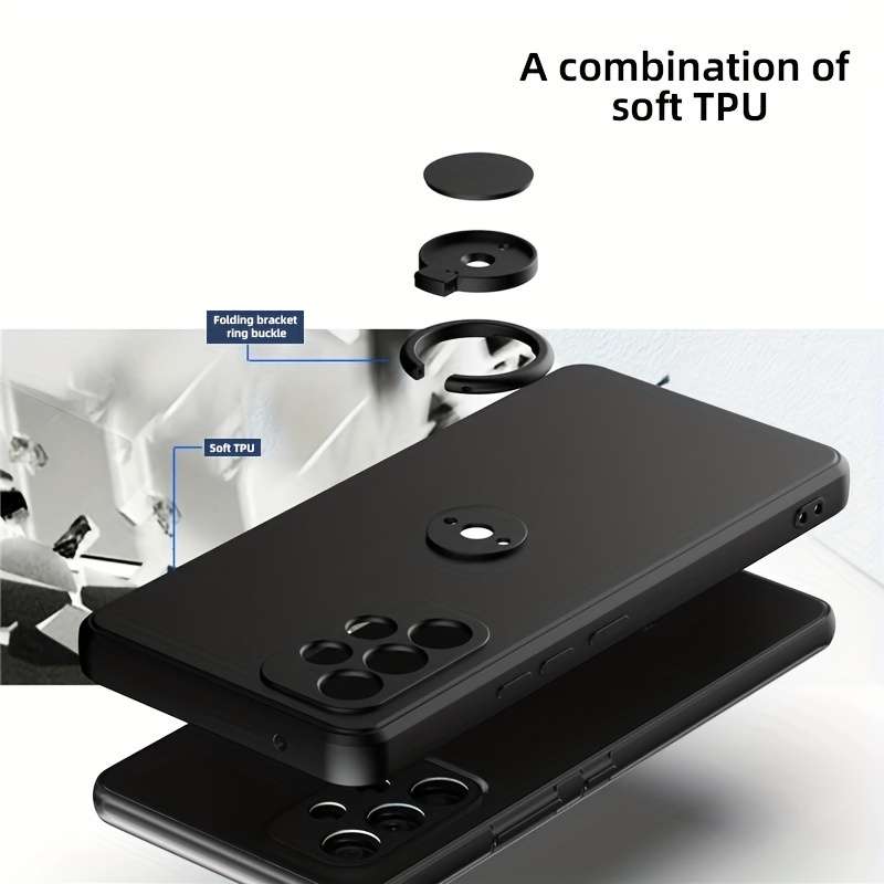 Phone Case Black Compatible Model Galaxy A35 5G