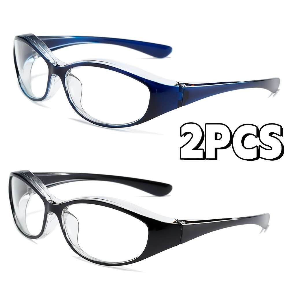 Cycling Glasses Color C5 Blue Transparent Black Transparent