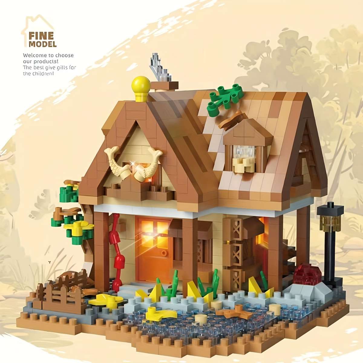 Building Toy Architectural Model Toy Set Model Mz 327