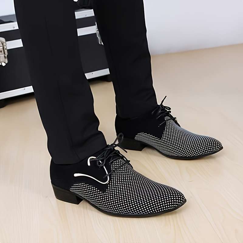 Mens Leather Shoes Color Navy Color Sizeuk 6