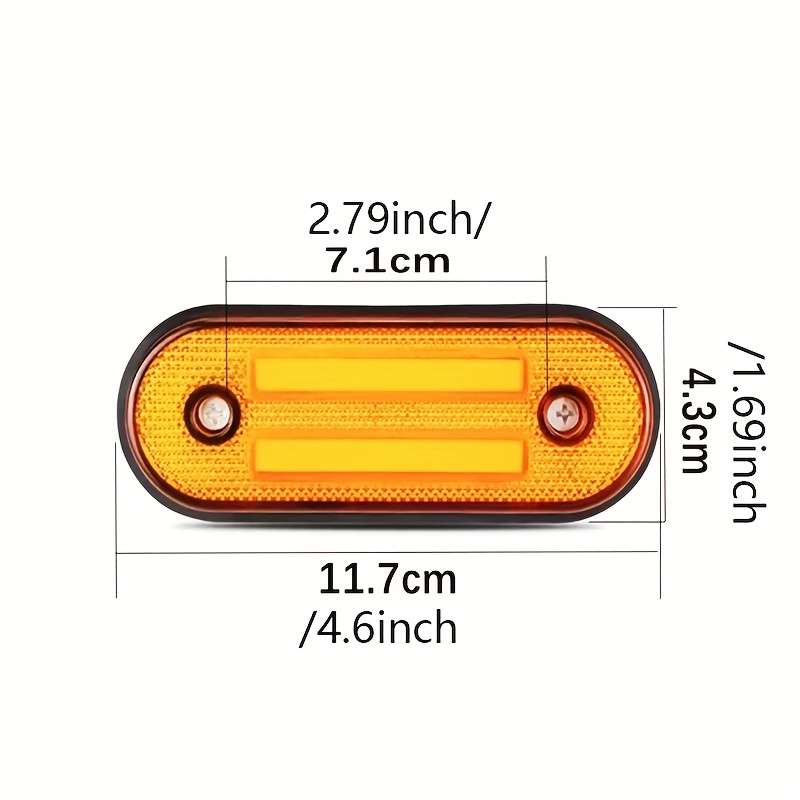 Car Lights Color Red Quantity 2Pcs