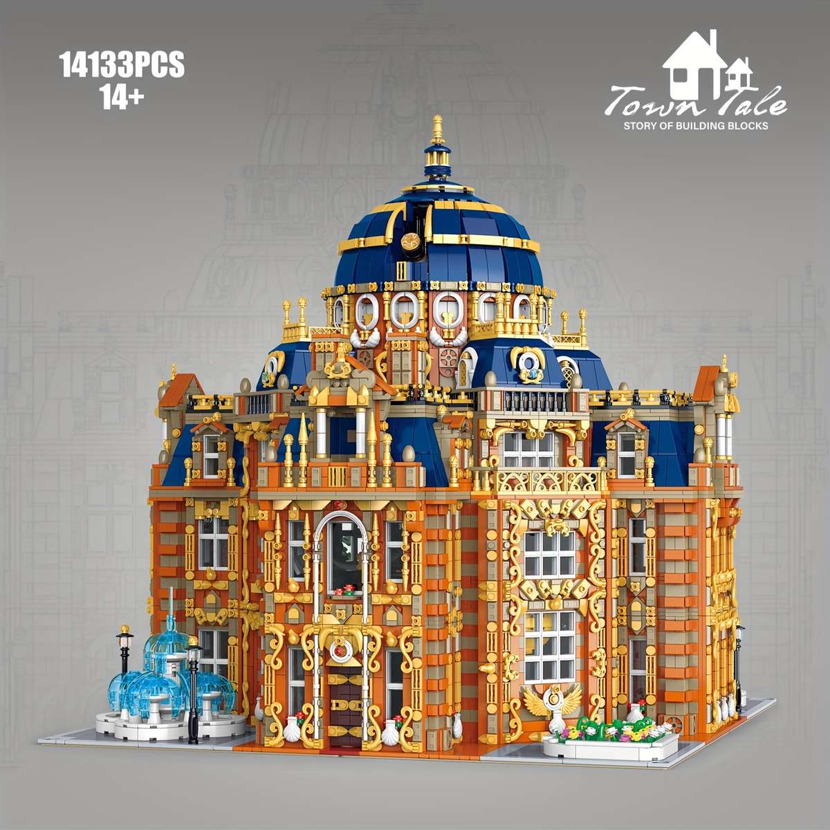 3D Building Model Puzzle Set Model 33229