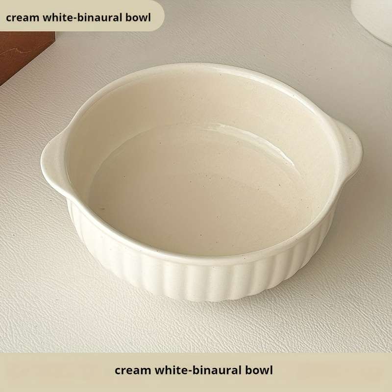 Bowl Color Cream White