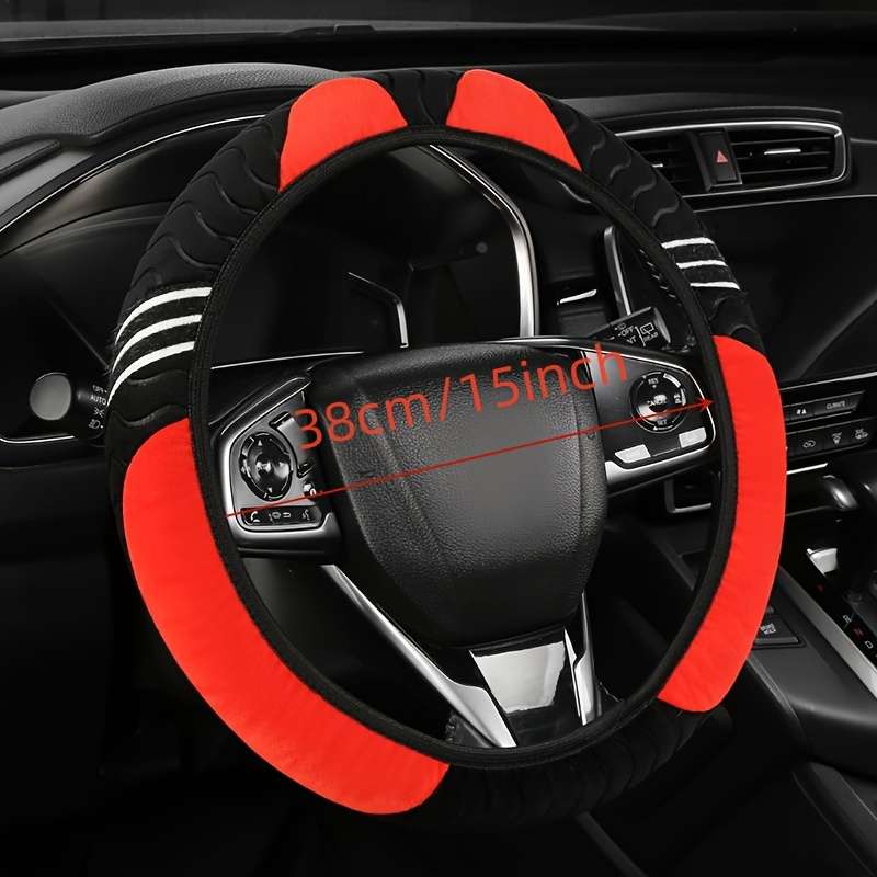 Car Steering Wheel Cover Grey*2