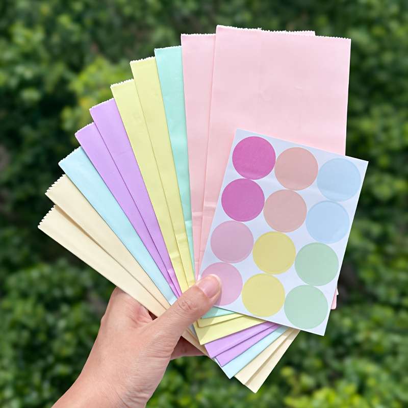 Gift Bags Color 10Pcs