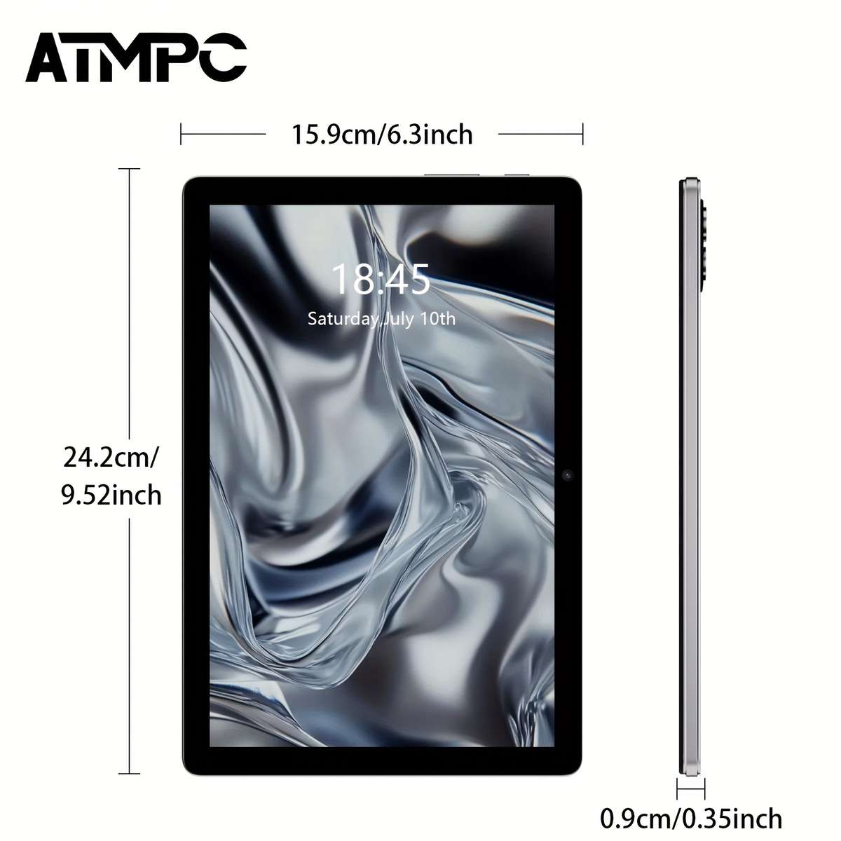 Lightweight Android Tablet Rom Ram For Travel Advanced Wireless Connectivity 10