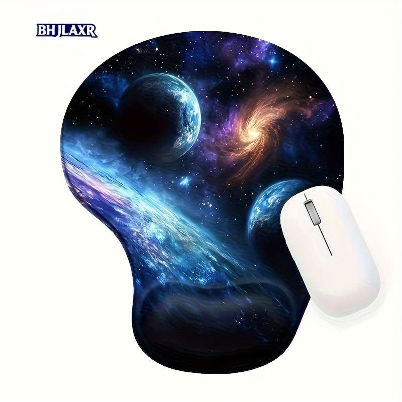 Versatile WearResistant Ergonomic Wrist Rest Mouse With For Pc Gamers Purple