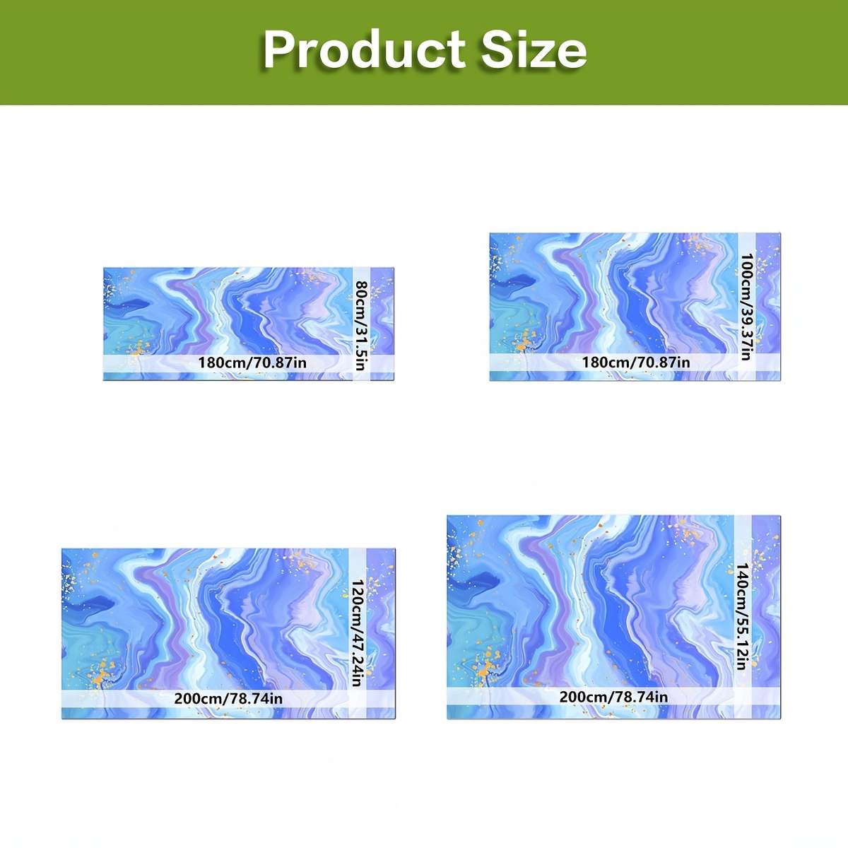 Yoga Mat 100*180Cm39.37*70.87In