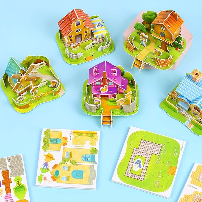 Building Toy Architectural Model Toy Set Quantity 18Pcs