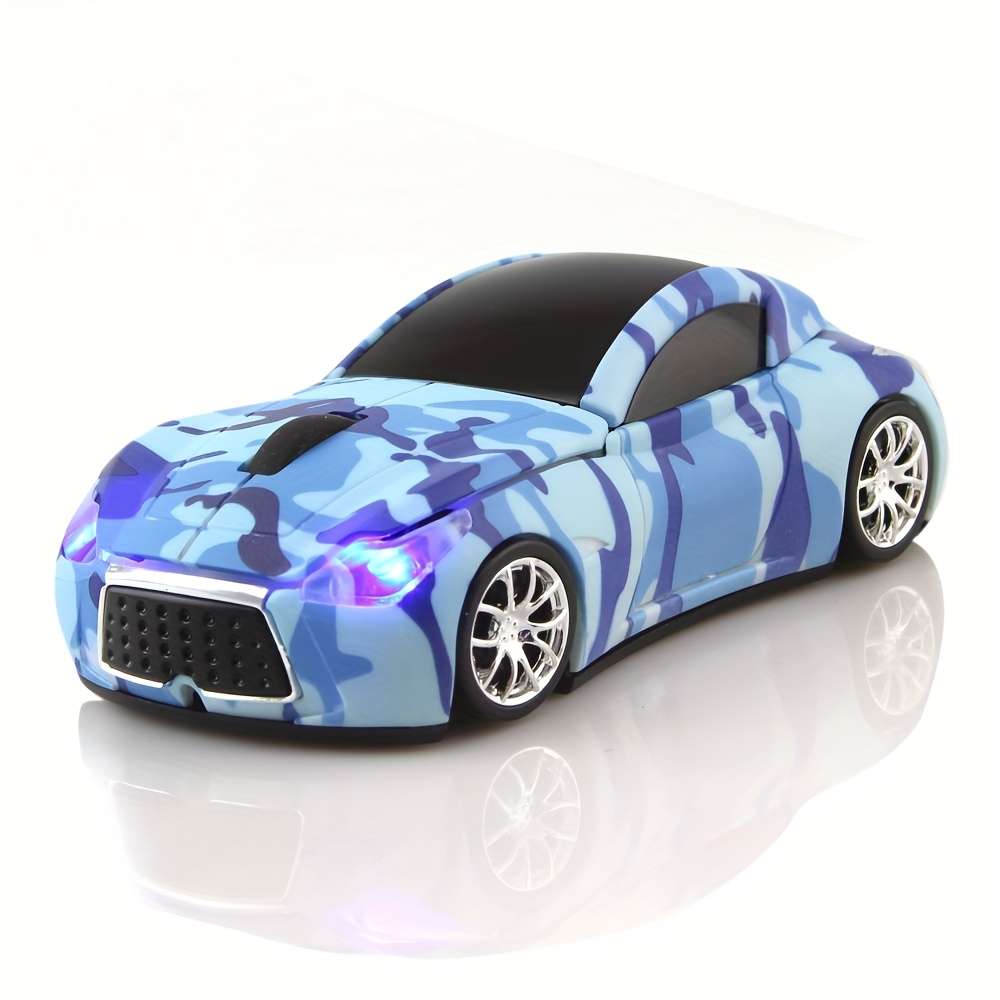 Mouse Color Camouflage Blue